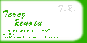 terez renoiu business card